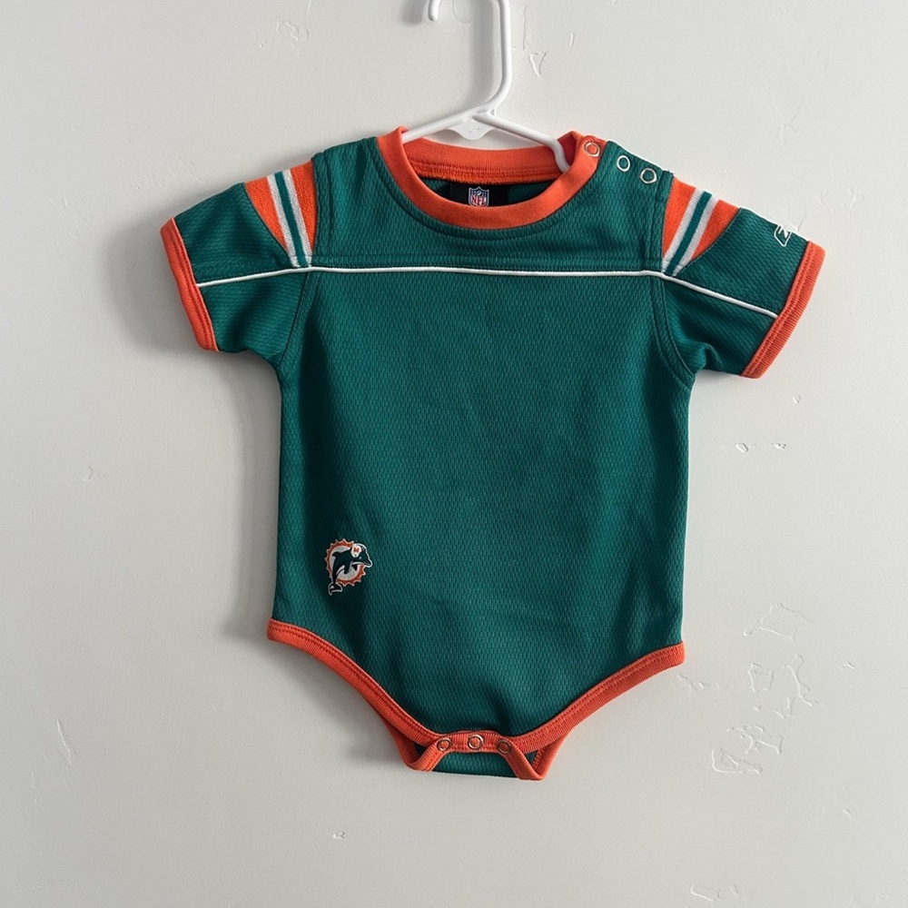 Teal and Orange Kids One Piece